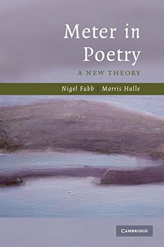 9780521713252: Meter in Poetry: A New Theory