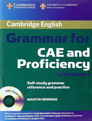 Imagen de archivo de Cambridge Grammar for CAE and Proficiency Student Book with Answers and Audio CDs (2) a la venta por WorldofBooks