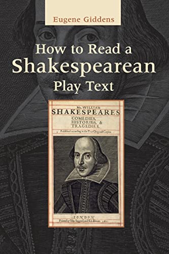 Stock image for How to Read a Shakespearean Play Text for sale by Better World Books