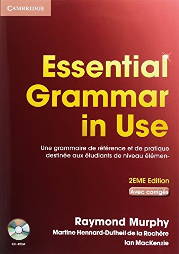 9780521714112: Essential Grammar in Use Student Book with Answers and CD-ROM French Edition