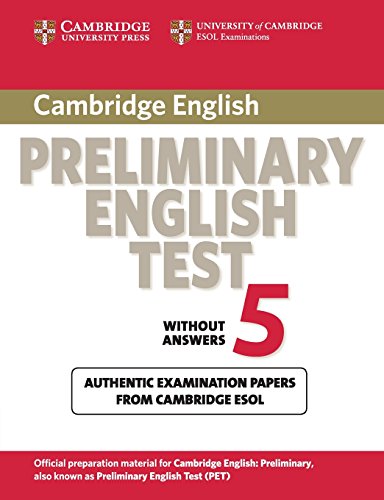 Imagen de archivo de Cambridge Preliminary English Test 5 Student's Book (PET Practice Tests) a la venta por HPB-Red