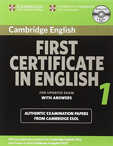 Beispielbild fr Cambridge First Certificate in English 1 for Updated Exam Self-study Pack: Official Examination Papers from University of Cambridge ESOL Examinations (FCE Practice Tests) zum Verkauf von WorldofBooks