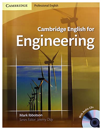 9780521715188: Cambridge English for Engineering Student's Book with Audio CDs (2)