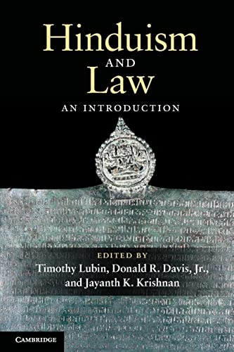 Beispielbild fr Hinduism and Law zum Verkauf von Blackwell's