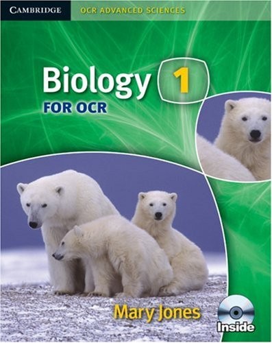 Biology 1 for OCR (Cambridge OCR Advanced Sciences): No. 1 - Jones, Mary
