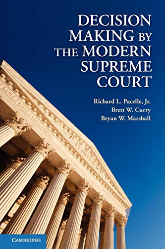 Imagen de archivo de Decision Making by the Modern Supreme Court a la venta por Wonder Book