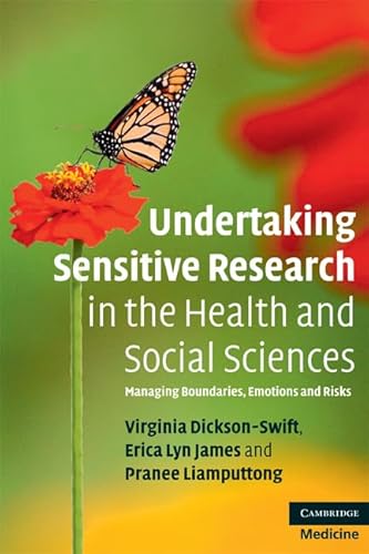Immagine dell'editore per Undertaking Sensitive Research in the Health and Social Sciences : Managing Boundaries, Emotions and Risks venduto da Better World Books Ltd