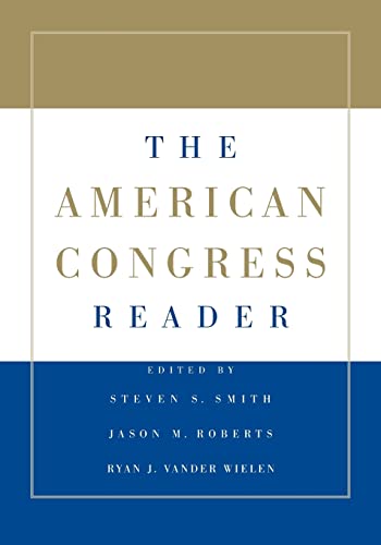 Beispielbild fr The American Congress Reader zum Verkauf von Better World Books