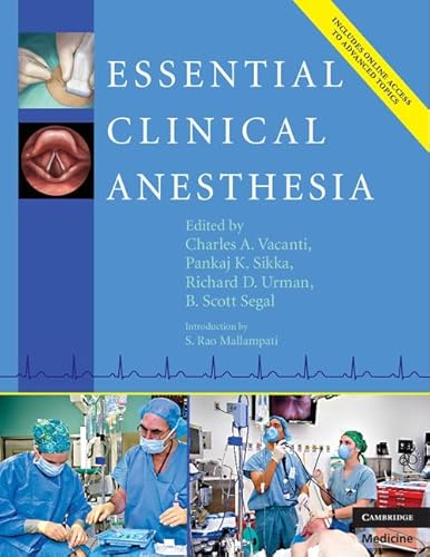 Imagen de archivo de Essential Clinical Anesthesia a la venta por HPB-Red