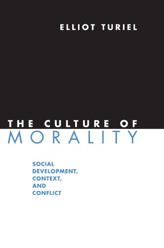 Imagen de archivo de The Culture of Morality: Social Development, Context, and Conflict a la venta por Wizard Books