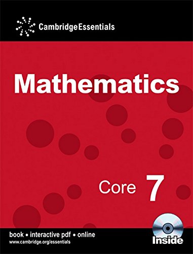 Stock image for Cambridge Essentials Mathematics Core 7 Pupil's Book with CD-ROM for sale by WorldofBooks
