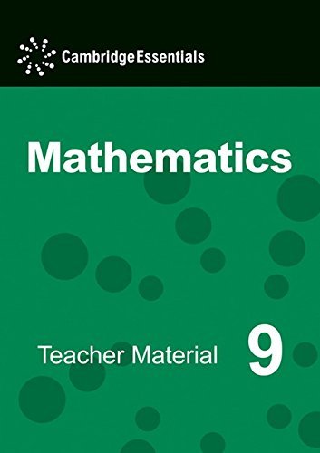 Cambridge Essentials Mathematics Year 9 Teacher Material CD-ROM (9780521723787) by Rigby, Paul; Timperley, Susan; Bullock, Simon; Sherran, Peter; Newman, Graham; Hartman, Bob; Tipler, Maryanne; Hayes, Maureen; Thompson, Susan;...