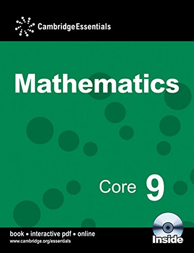 Cambridge Essentials Mathematics Core 9 Pupil's Book with CD-ROM (9780521723831) by Bolter, Julie; Fletcher, Julia; Rigby, Paul; Tipler, Maryanne; Newman, Graham