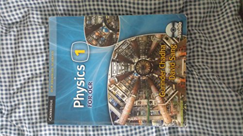 Stock image for Physics 1 for OCR Student's Book with CD-ROM (Cambridge OCR Advanced Sciences) for sale by AwesomeBooks