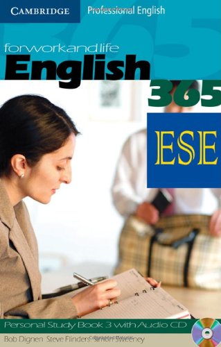 English365 Level 3 Personal Study Book with Audio CD (ESE edition, Malta) (9780521725668) by Flinders, Steve; Dignen, Bob; Sweeney, Simon