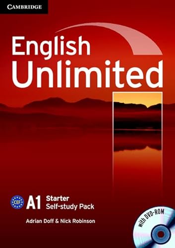 Imagen de archivo de English Unlimited Starter Self-Study Pack (Workbook with DVD-Rom) a la venta por Better World Books: West
