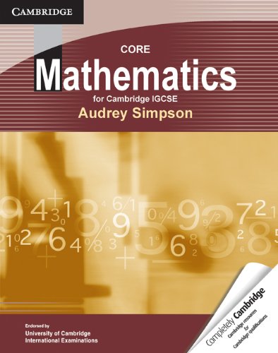 Imagen de archivo de Core Mathematics for Cambridge IGCSE (Cambridge International IGCSE) a la venta por AwesomeBooks
