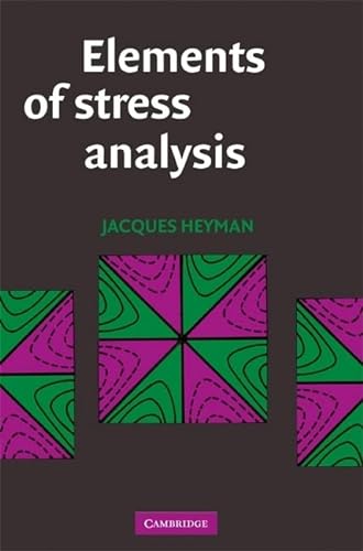 Imagen de archivo de Elements of Stress Analysis a la venta por WorldofBooks