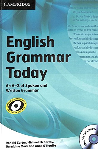 Stock image for English Grammar Today with CD-ROM: An A-Z of Spoken and Written Grammar for sale by Books From California