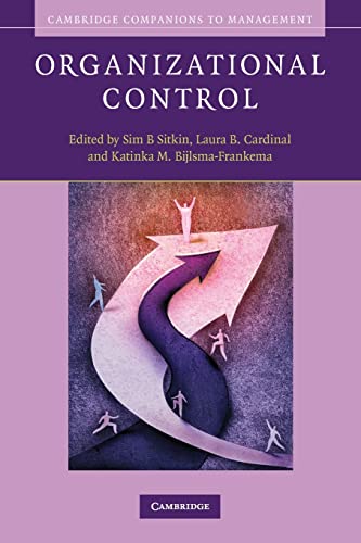 9780521731973: Organizational Control