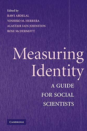 Stock image for Measuring Identity: A Guide for Social Scientists for sale by HPB-Diamond