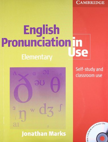 9780521732192: English Pronunciation in use -Elementary [Paperback] Marks