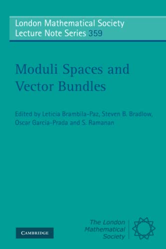 Image d'archives pour Moduli Spaces And Vector Bundles mis en vente par Romtrade Corp.