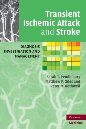 9780521735124: Transient Ischemic Attack and Stroke: Diagnosis, Investigation And Management