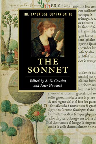 9780521735537: The Cambridge Companion to the Sonnet Paperback (Cambridge Companions to Literature)
