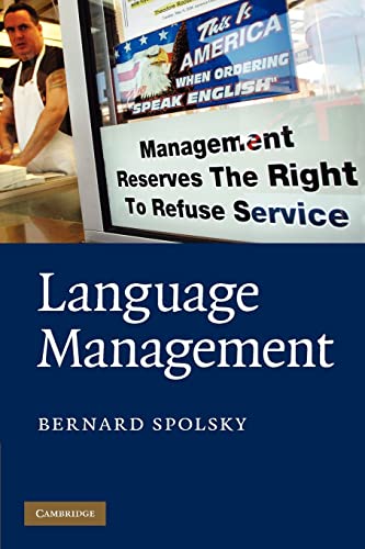 9780521735971: Language Management