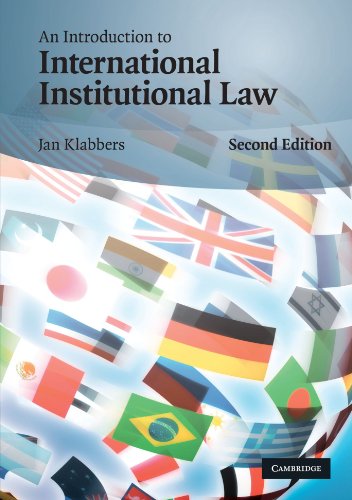 9780521736169: An Introduction to International Institutional Law