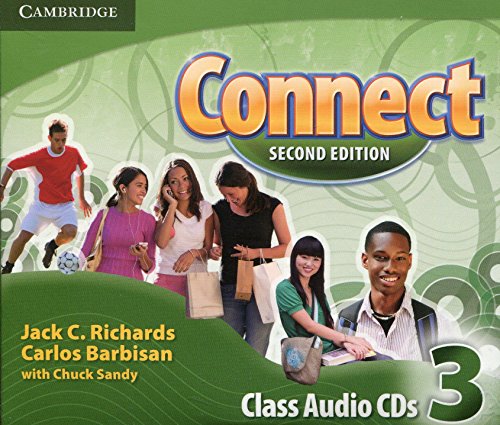 Connect Level 3 Class Audio CDs (3) (Connect Second Edition) (9780521737159) by Richards, Jack C.; Barbisan, Carlos; Sandy, Chuck