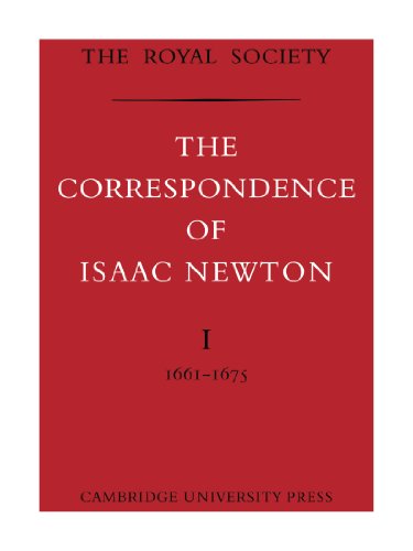 Stock image for The Correspondence of Isaac Newton (The Correspondence of Isaac Newton 7 Volume Paperback Set) for sale by GF Books, Inc.