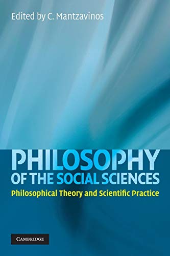 Stock image for Philosophy of the Social Sciences for sale by Housing Works Online Bookstore