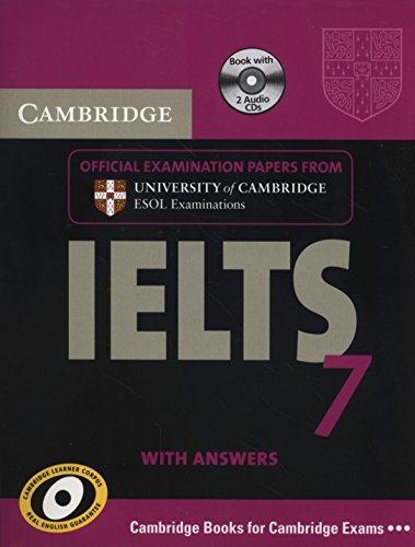 Imagen de archivo de Cambridge IELTS 7 Self-study Pack (Student's Book with Answers and Audio CDs (2)): Examination Papers from University of Cambridge ESOL Examinations (IELTS Practice Tests) a la venta por WorldofBooks