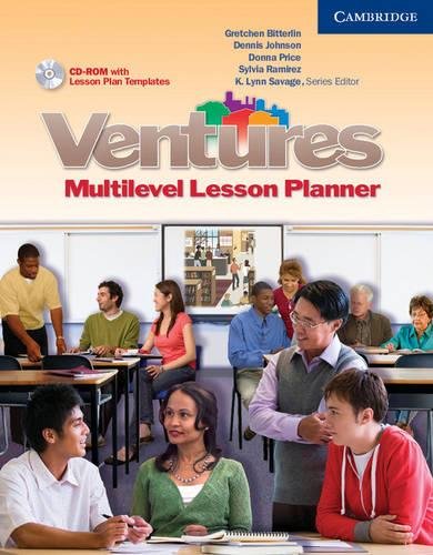 Beispielbild fr Ventures Multilevel Lesson Planner (Book & CD-ROM) zum Verkauf von SecondSale