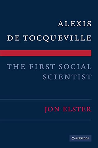 Imagen de archivo de Alexis de Tocqueville, the First Social Scientist a la venta por BooksRun