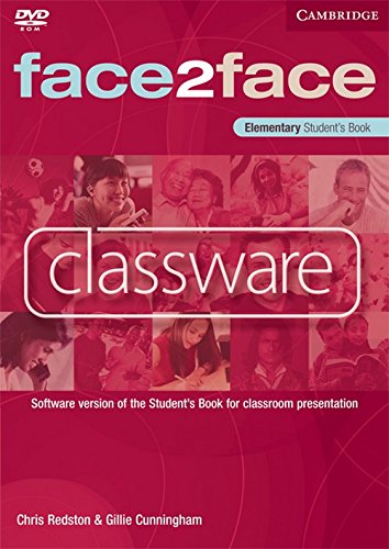 Beispielbild fr face2face Elementary Classware DVD-ROM: Software version of the Student`s Book for classroom presentation zum Verkauf von Buchpark