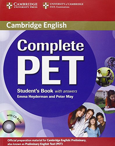 9780521741361: Complete PET Student's Book with answers with CD-ROM