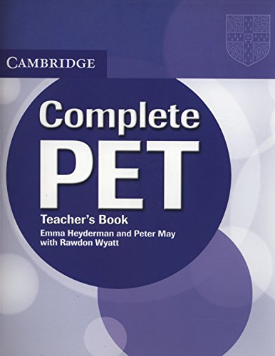 Imagen de archivo de Complete PET Teacher's Book a la venta por GF Books, Inc.