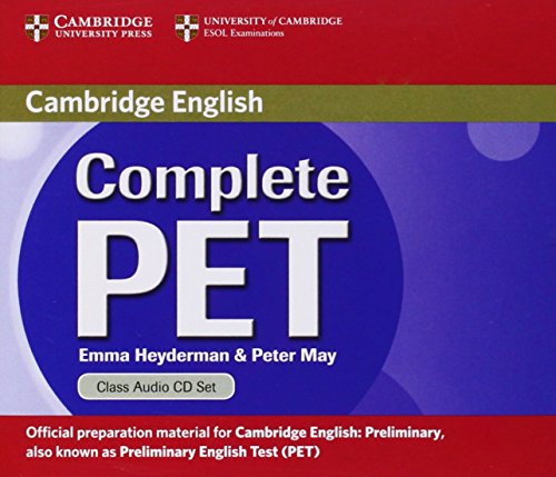 9780521741385: Complete PET Class Audio CDs (2) [Lingua inglese]