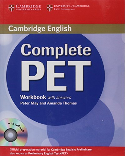 9780521741408: Complete PET Workbook with answers with Audio CD (CAMBRIDGE)