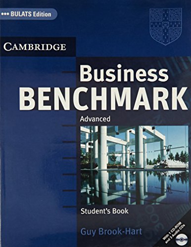 Imagen de archivo de Business Benchmark Advanced Student*s Book with CD ROM and Audio CDs (2) Pack Bulats Edition (South Asian Edition) a la venta por dsmbooks