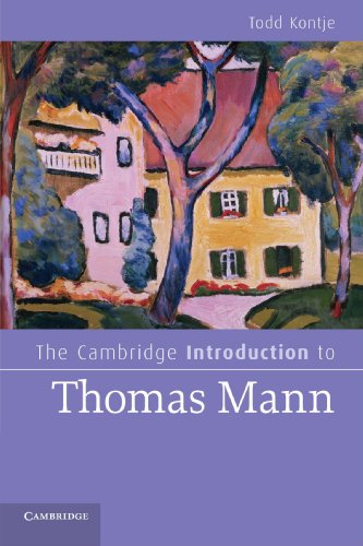 Beispielbild fr The Cambridge Introduction to Thomas Mann (Cambridge Introductions to Literature) zum Verkauf von HPB-Red