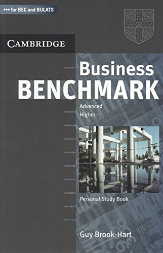 Imagen de archivo de Business Benchmark Advanced Higher Personal Study Book for Bec and Bulats (South Asian Edition) a la venta por dsmbooks