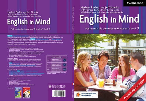 Stock image for ENGLISH IN MIND LEVEL 3 STUDENT'S BOOK WITH EXAM SECTIONS AND CD-ROM POLISH EXAM EDITION for sale by Basi6 International