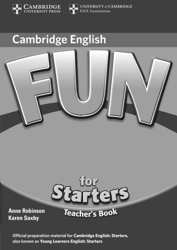 Beispielbild fr Fun for Starters Teacher's Book zum Verkauf von Hamelyn
