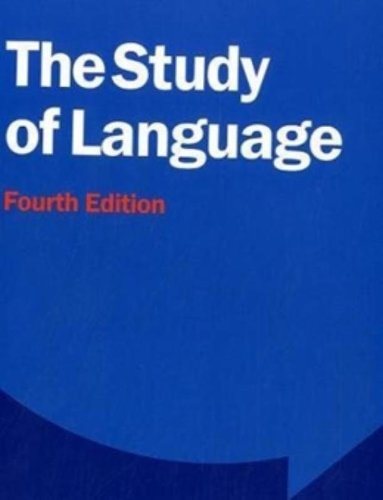 9780521749220: The Study of Language
