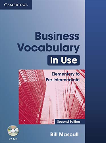 Stock image for Business Vocabulary in Use: Elementary to Pre-intermediate with Answers and CD-ROM for sale by WorldofBooks