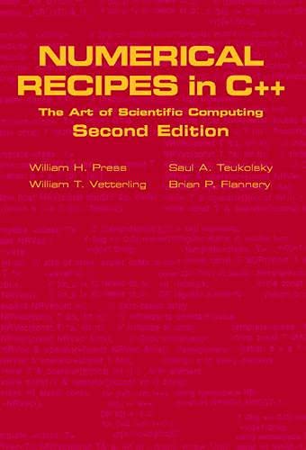 Imagen de archivo de Numerical Recipes in C++: The Art of Scientific Computing a la venta por HPB-Red